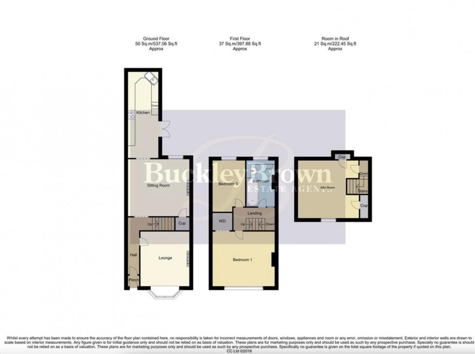 Floorplan for Burns Street, Mansfield