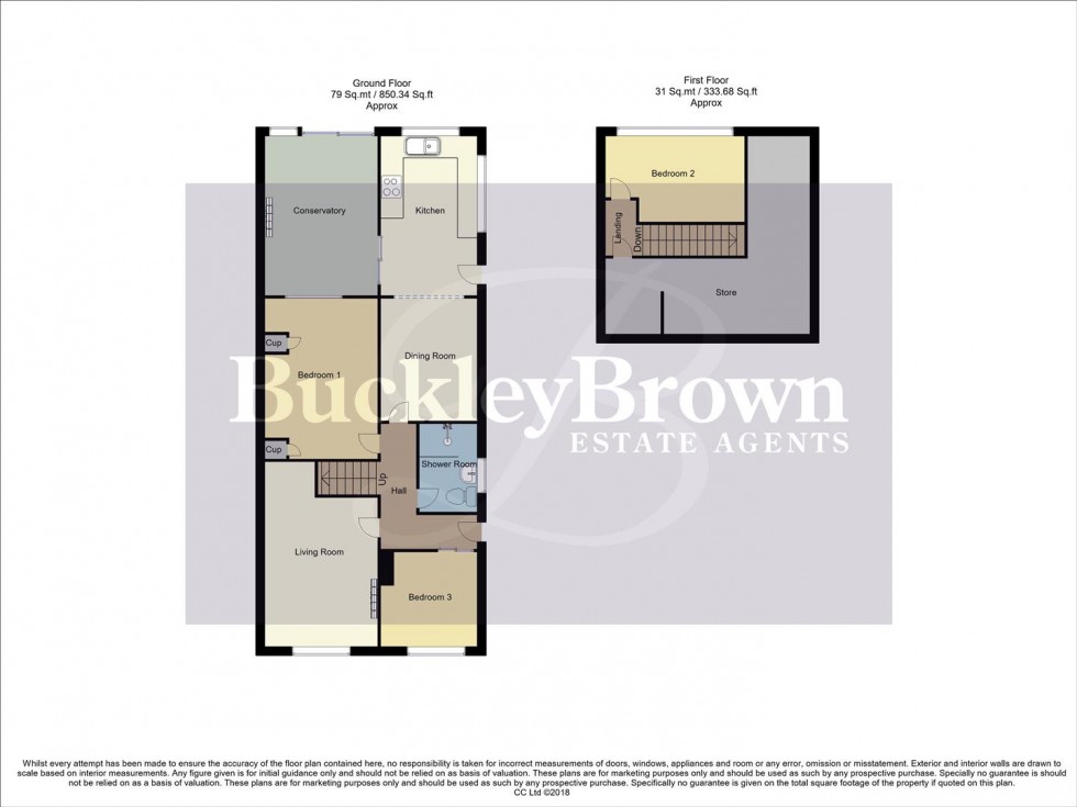 Floorplan for Perth Close, Mansfield Woodhouse, Mansfield