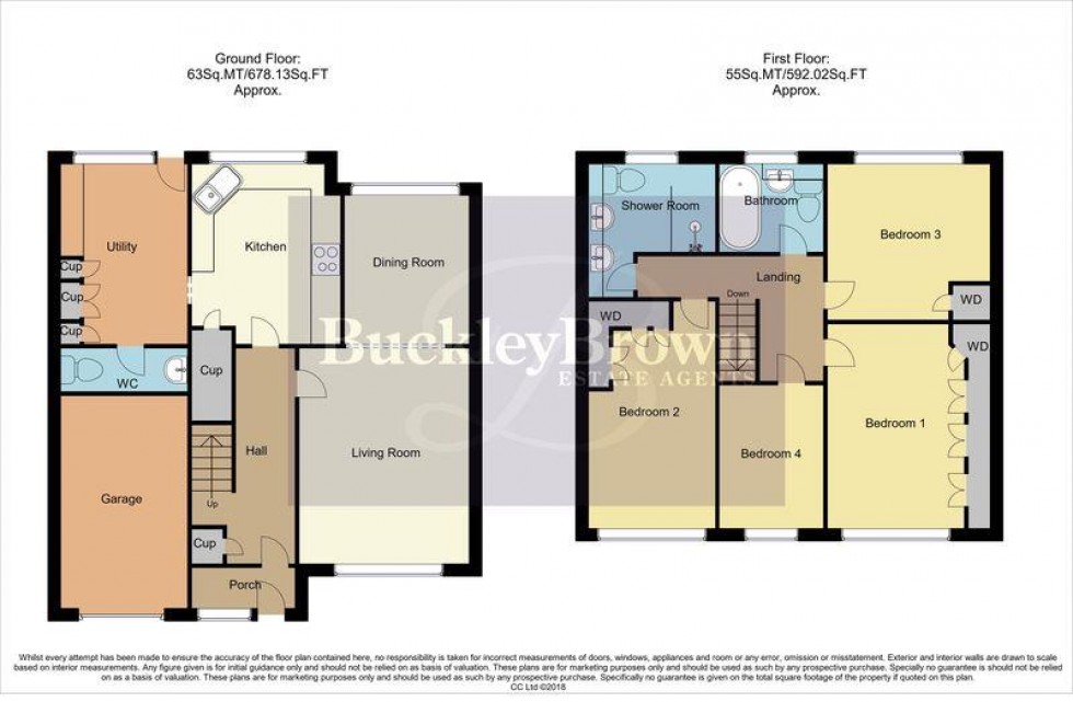 Floorplan for Worcester Avenue, Mansfield Woodhouse, Mansfield