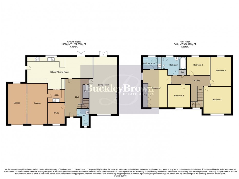 Floorplan for Hawthorne Way, Edwinstowe, Mansfield