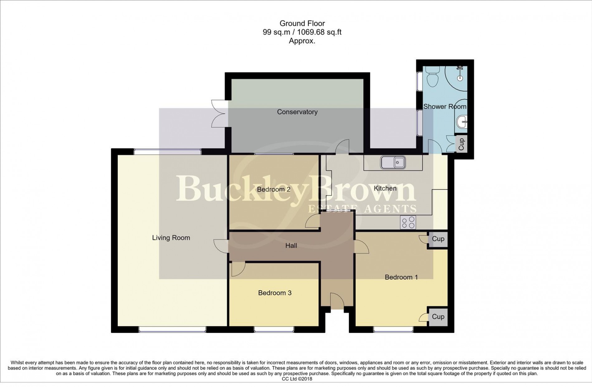 Floorplan for Orchard Road, Kirkby-In-Ashfield, Nottingham