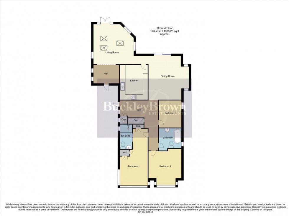 Floorplan for Chesterfield Road, Tibshelf, Alfreton