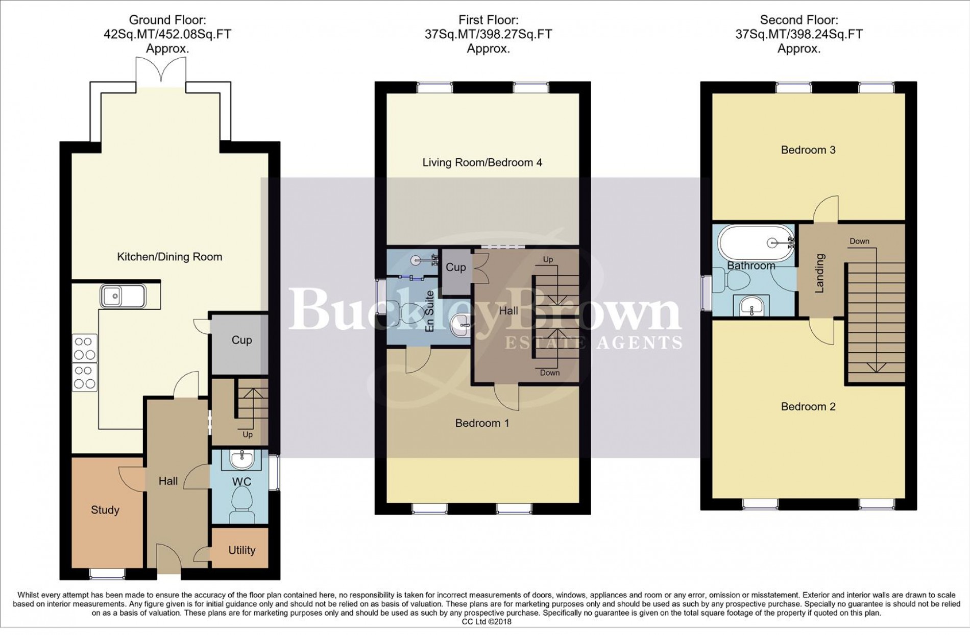 Floorplan for Hewers Way, Thoresby Vale, Edwinstowe, Mansfield