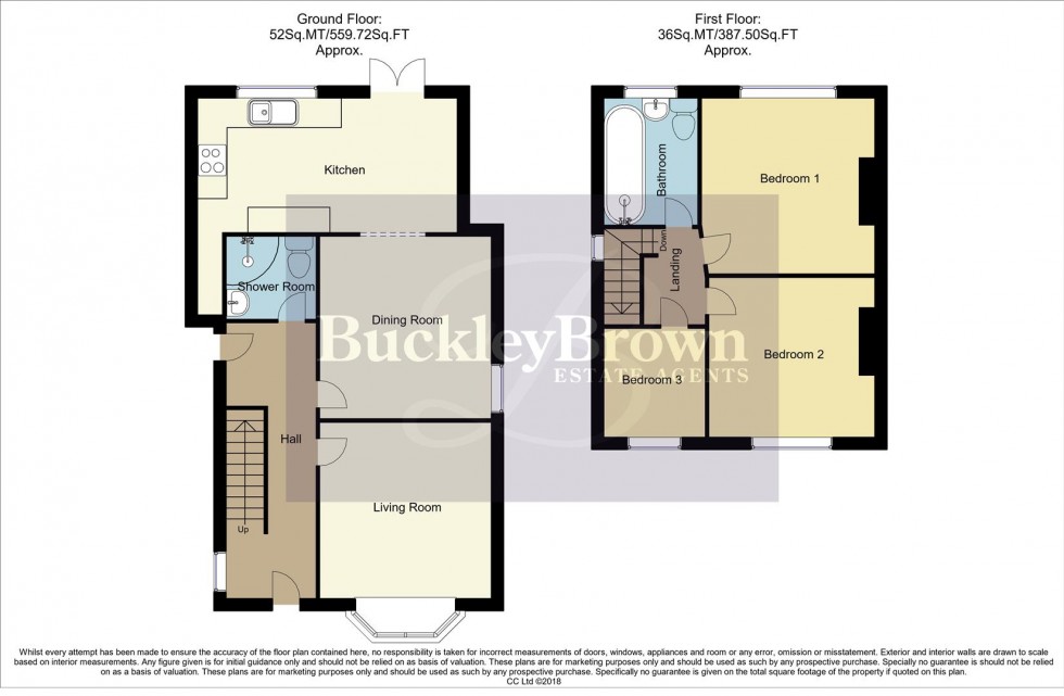 Floorplan for Frederick Avenue, Kirkby-In-Ashfield, Nottingham