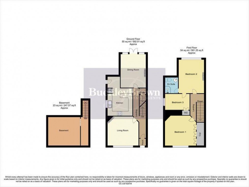 Floorplan for King Edward Avenue, Mansfield