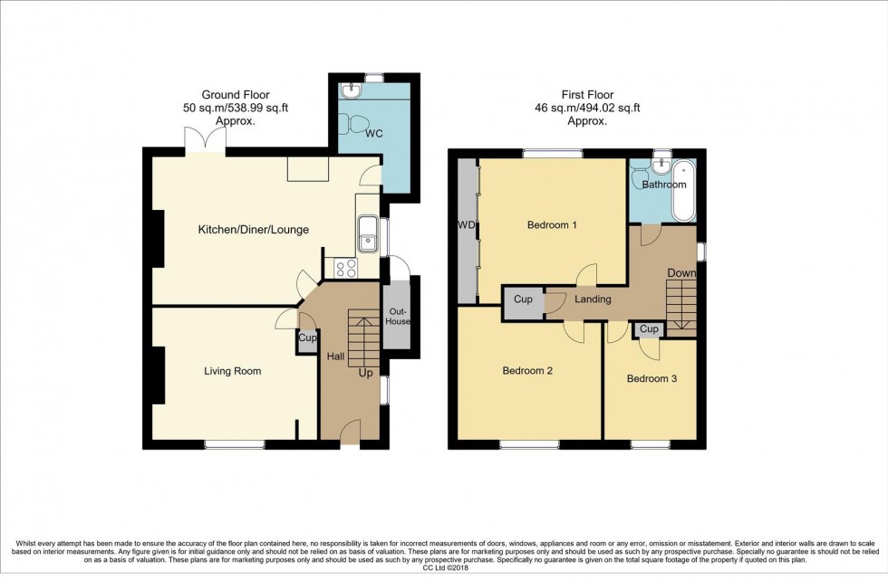 Floorplan for Williamson Street, Mansfield