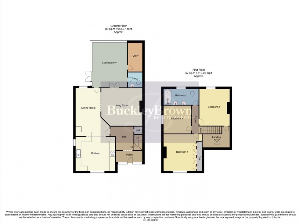 Floorplan for Savile Row, New Ollerton, Newark