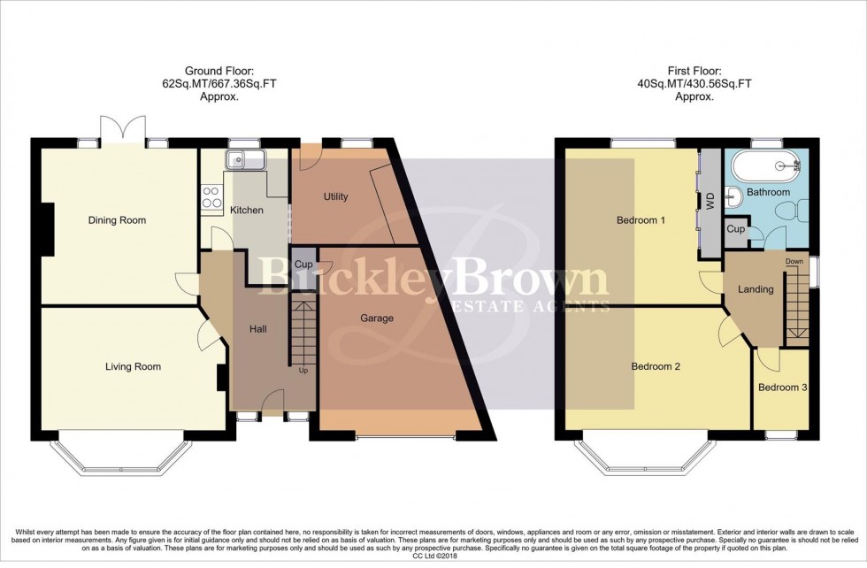 Floorplan for Cromford Avenue, Mansfield