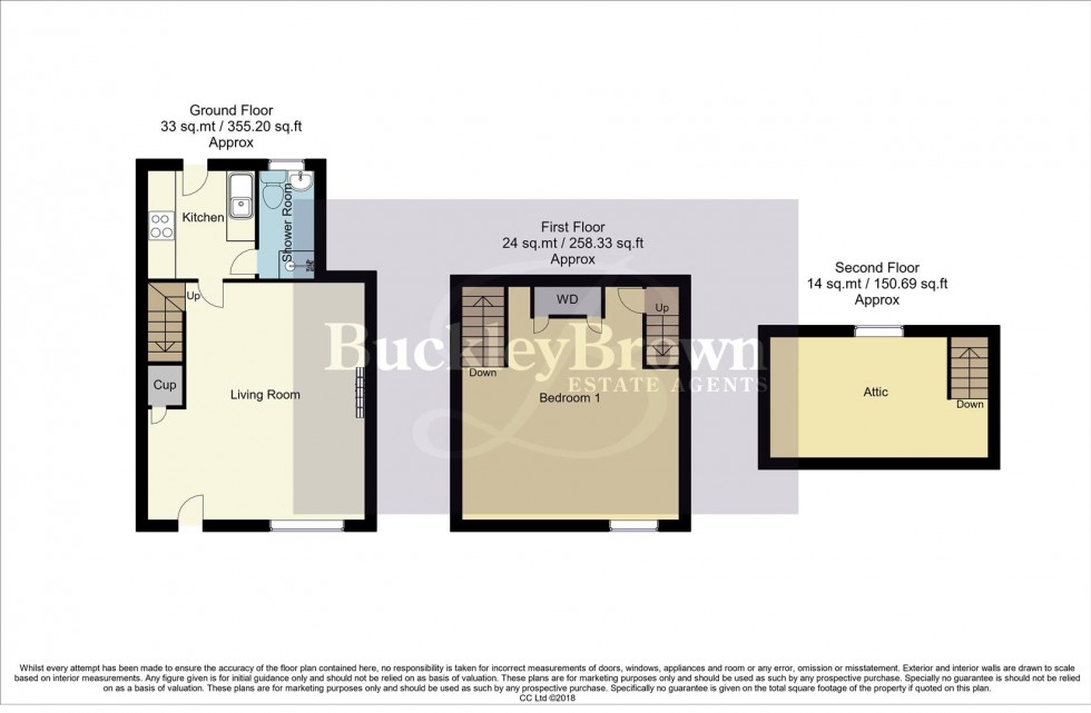 Floorplan for Pickins Row, Boughton, Newark