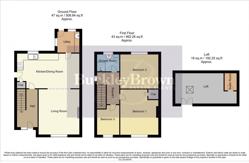 Floorplan for Carr Lane, South Normanton, Alfreton