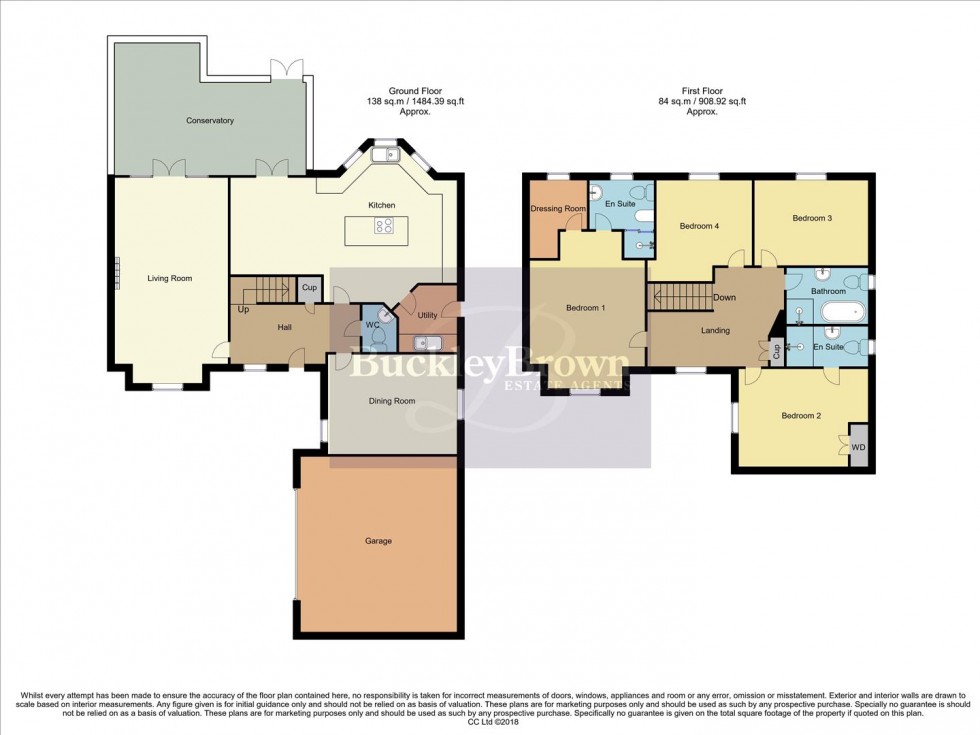 Floorplan for Springwood Drive, Mansfield Woodhouse, Mansfield