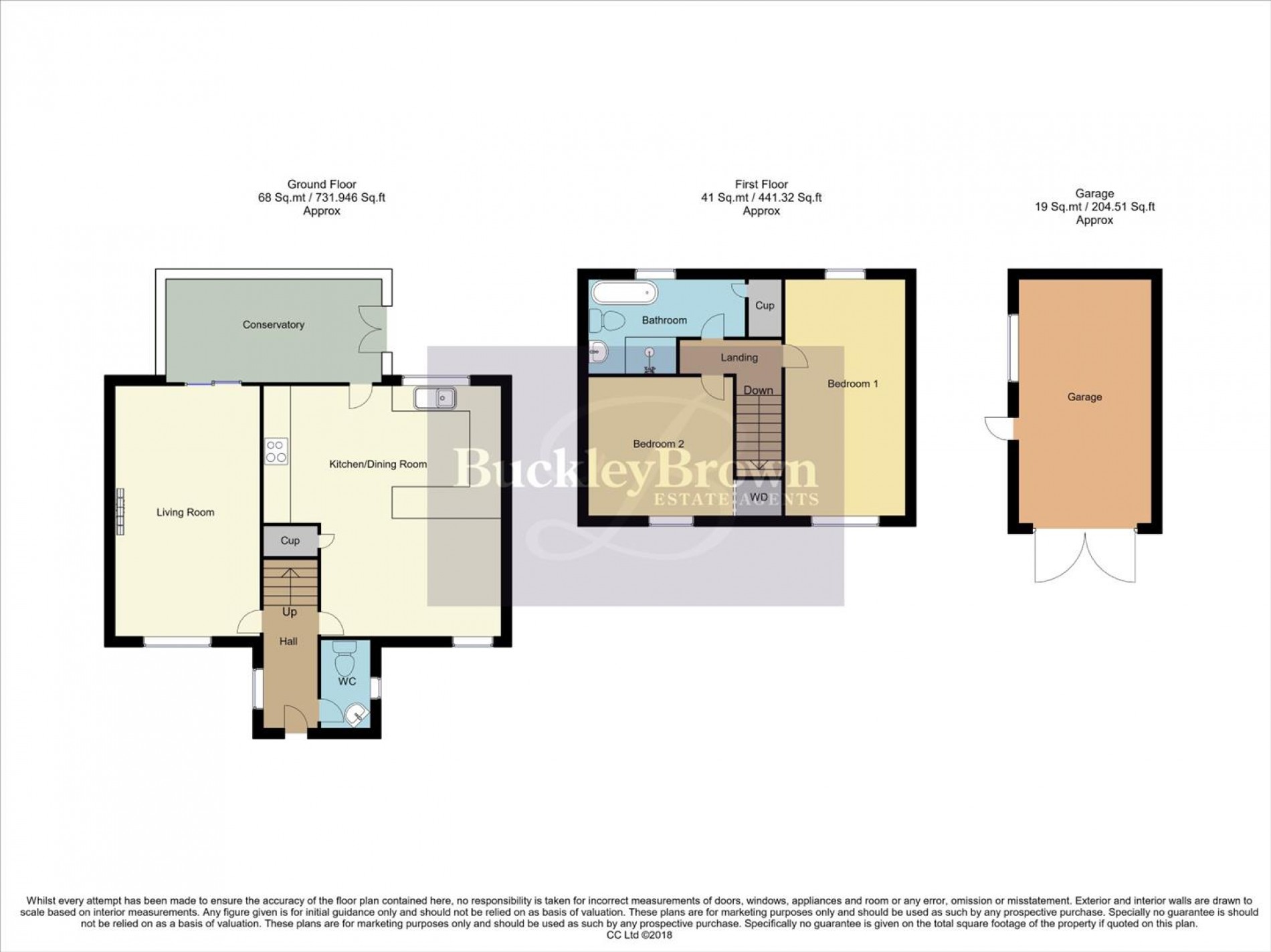 Floorplan for Fourth Avenue, Edwinstowe, Mansfield