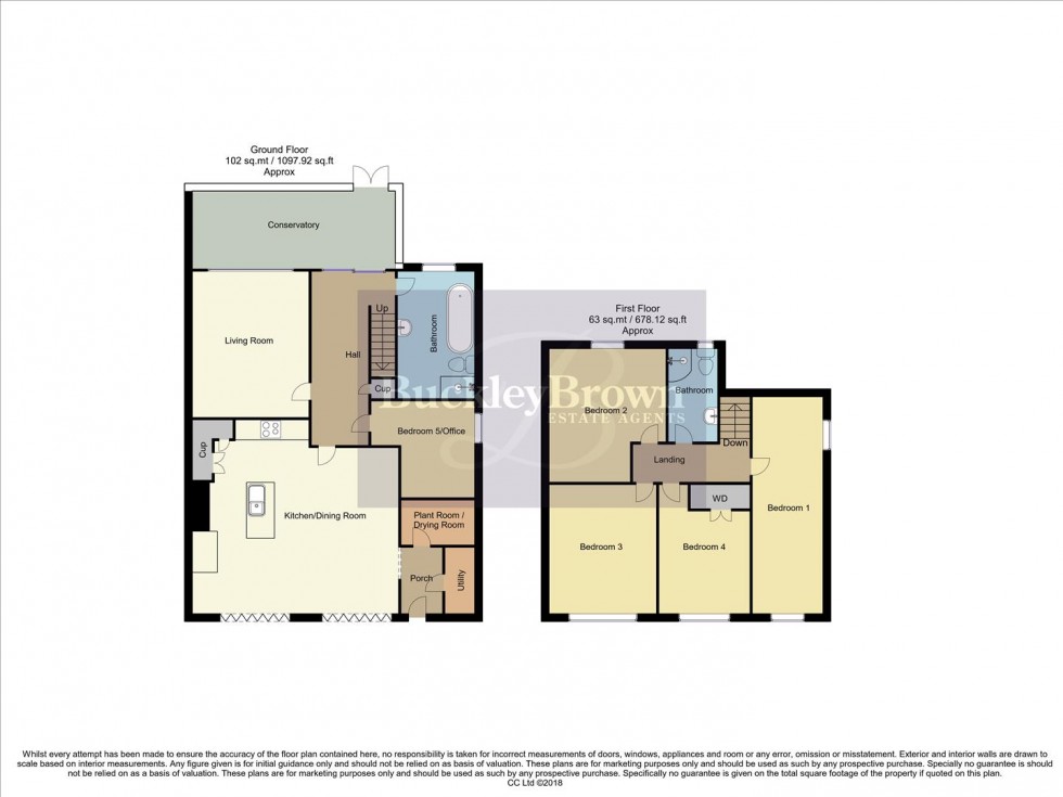 Floorplan for Abbey Road, Kirkby-In-Ashfield, Nottingham