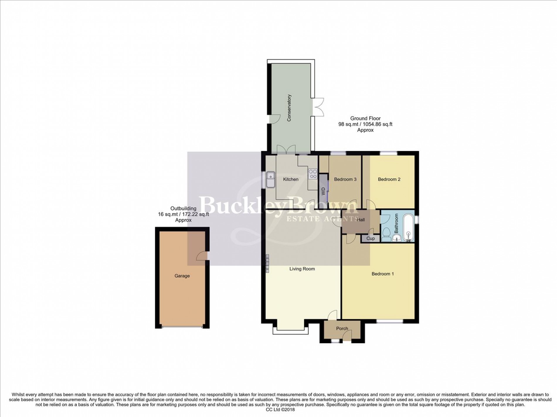 Floorplan for Lingfield Close, Mansfield