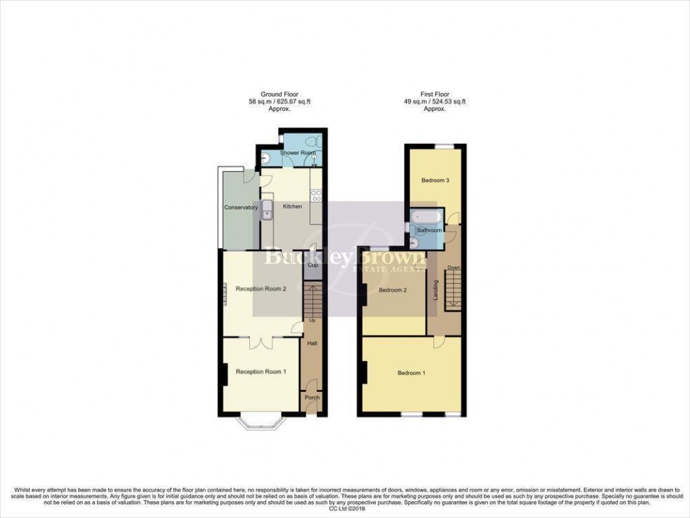 Floorplan for Westfield Lane, Mansfield