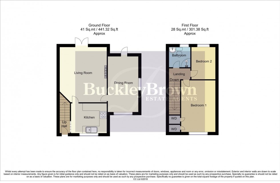 Floorplan for The Copse, Hucknall, Nottingham