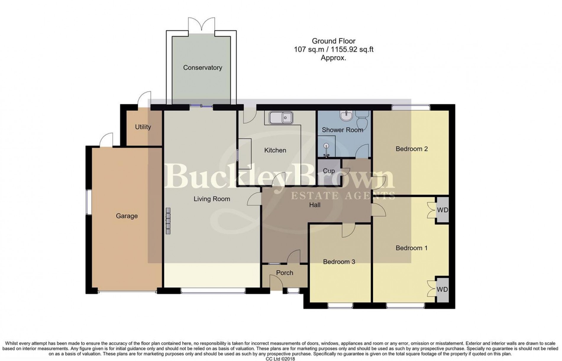 Floorplan for Parkland Close, Mansfield