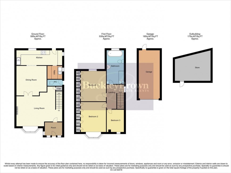 Floorplan for Quarrydale Road, Sutton-In-Ashfield