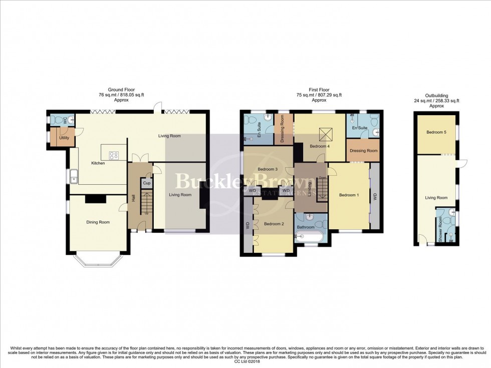 Floorplan for Balmoral Drive, Mansfield