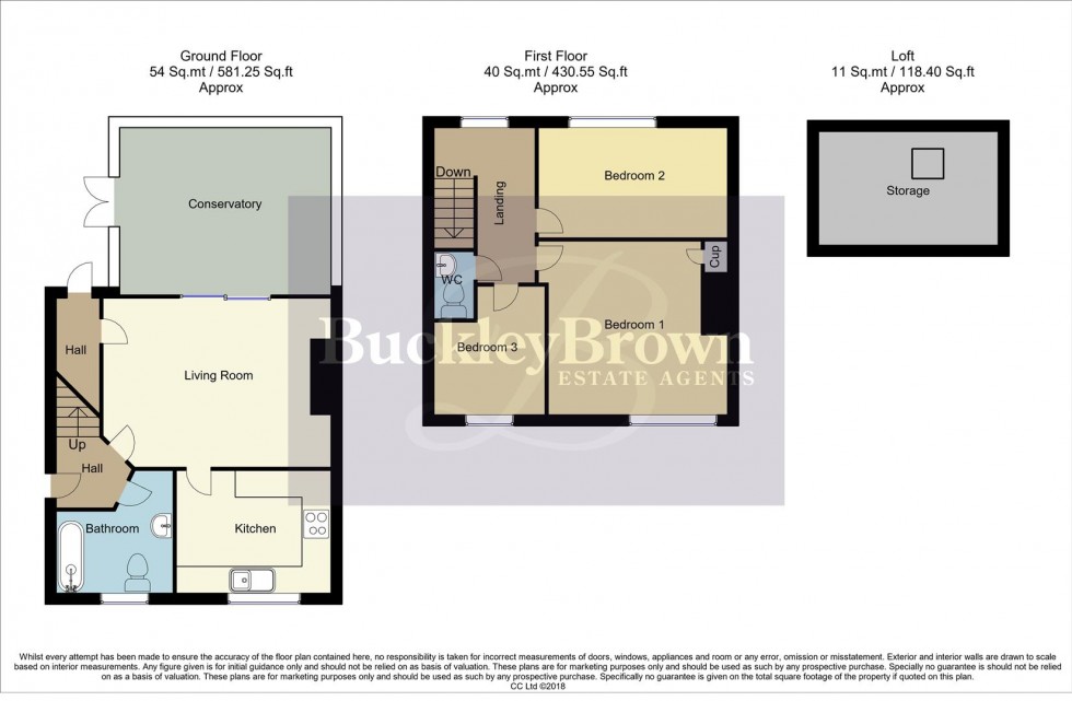 Floorplan for Fitzherbert Street, Warsop, Mansfield