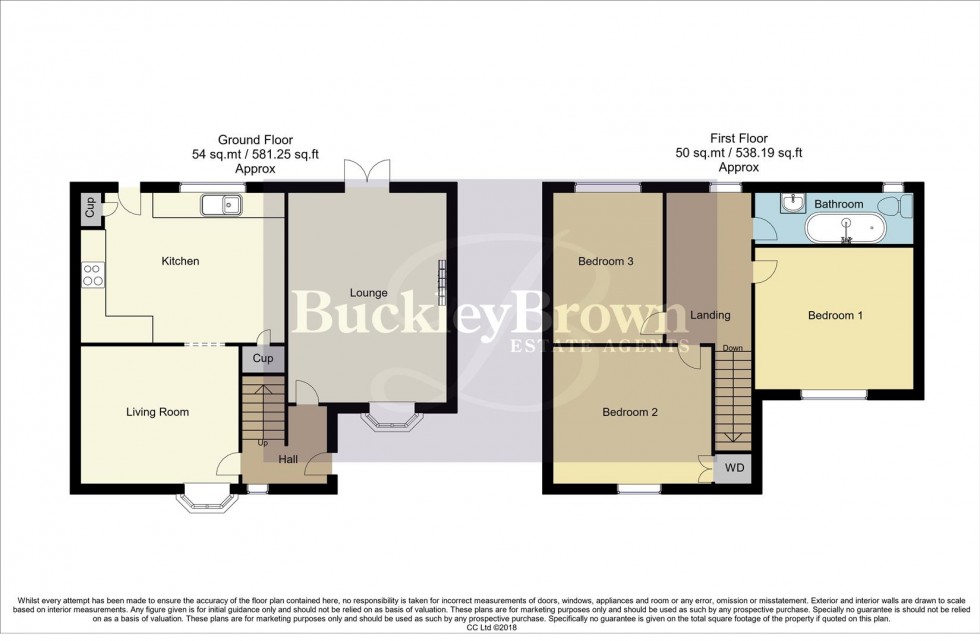 Floorplan for Forest Road, New Ollerton, Newark