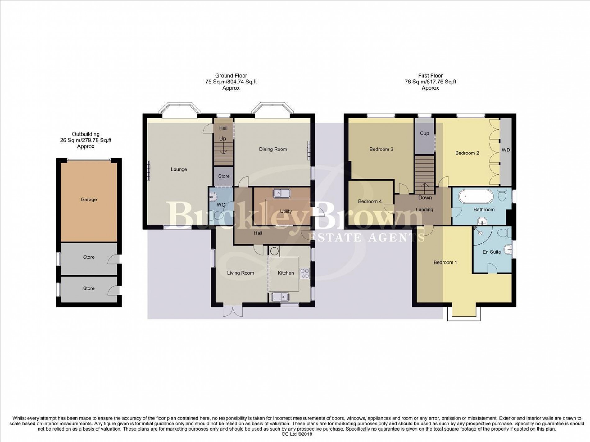 Floorplan for Chapel Lane, Walesby