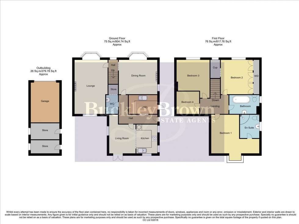 Floorplan for Chapel Lane, Walesby