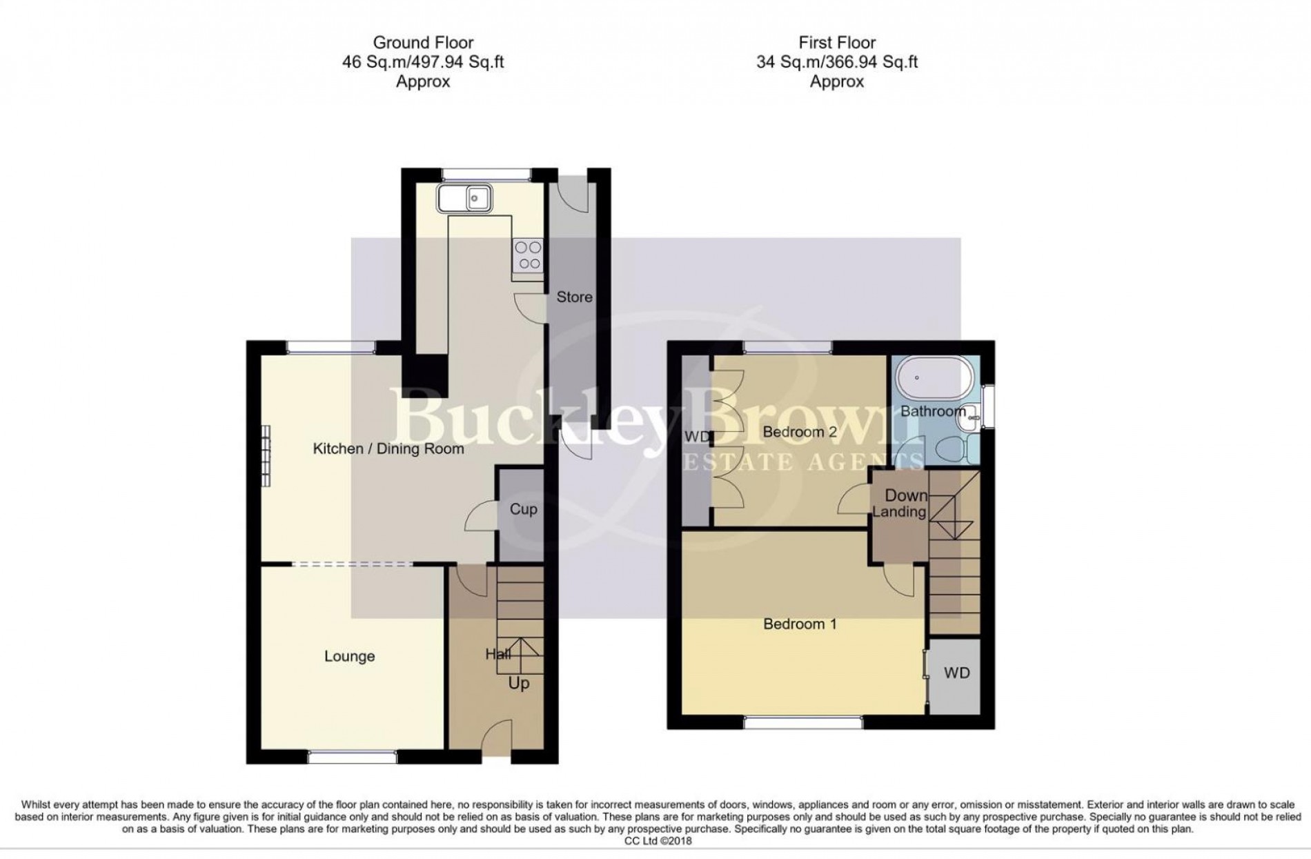 Floorplan for Melrose Avenue, Mansfield