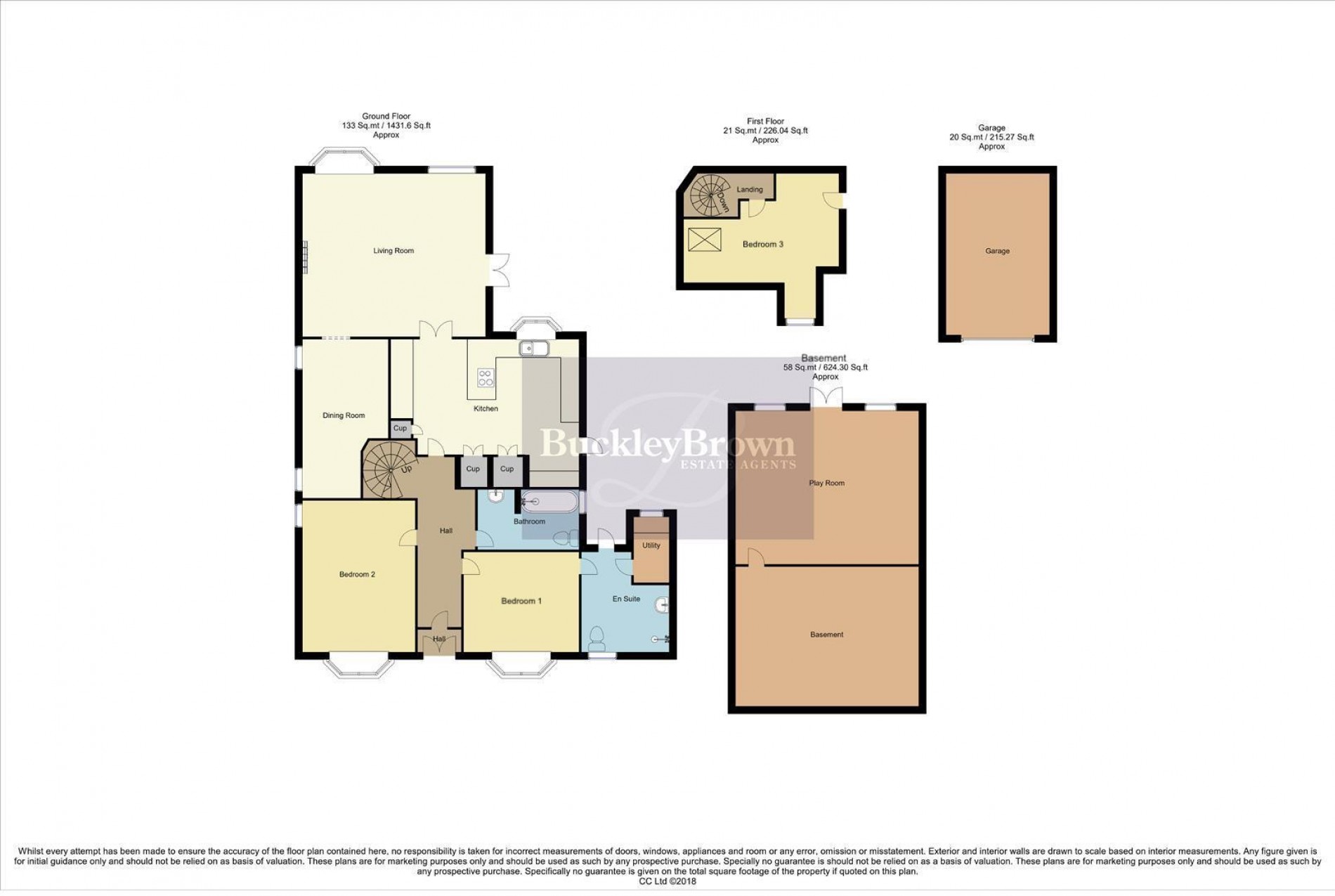 Floorplan for Dovecote Road, Eastwood, Nottingham