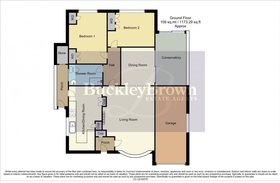 Floorplan for Thoresby Avenue, Edwinstowe, Mansfield