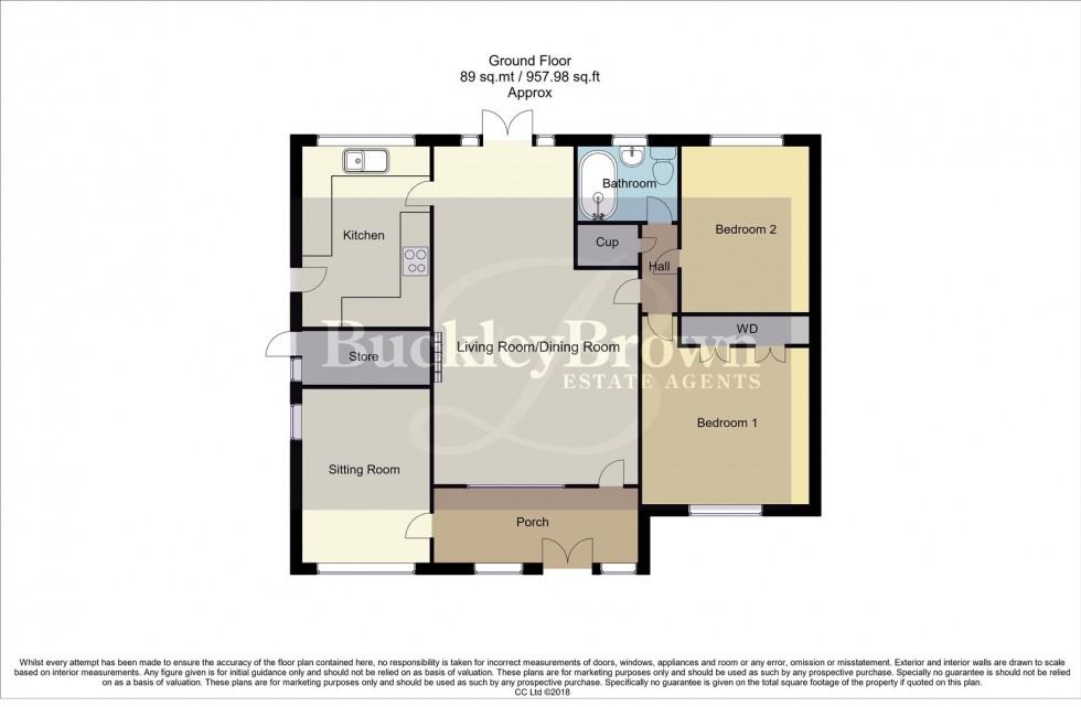 Floorplan for Thoresby Avenue, Edwinstowe, Mansfield