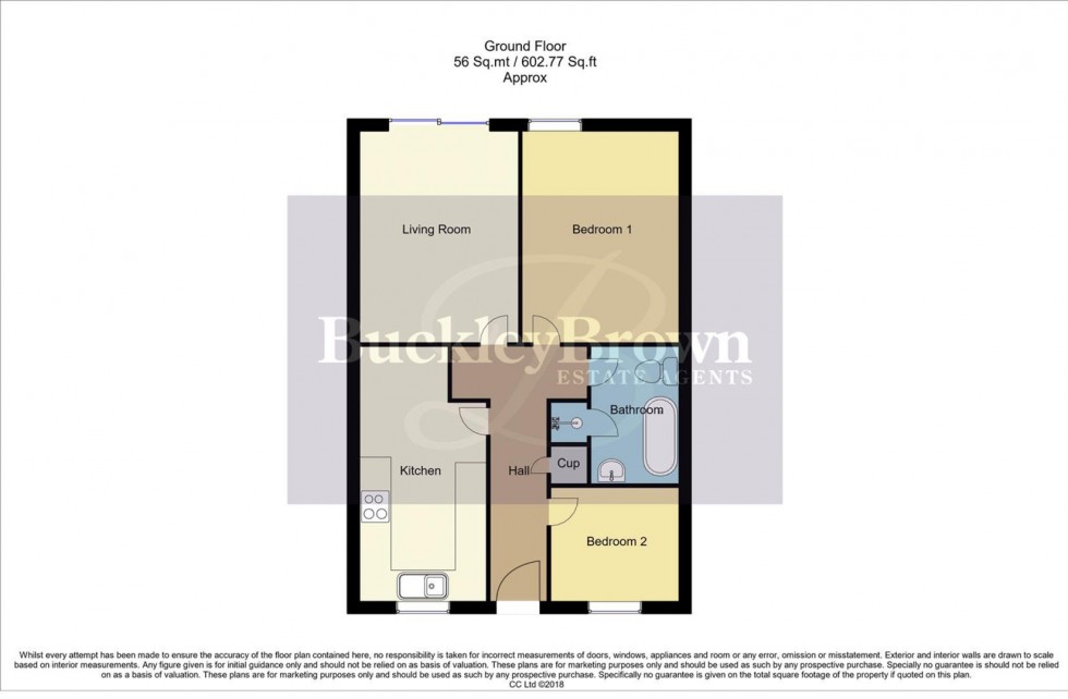 Floorplan for Coppywood Close, Teversal, Sutton-In-Ashfield