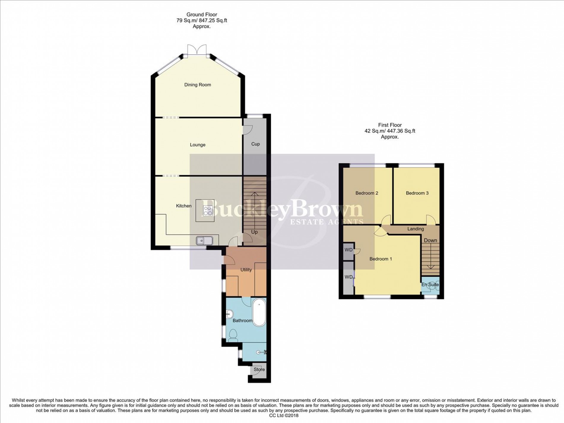 Floorplan for The Rocks, Warsop Vale, Mansfield