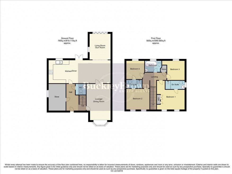 Floorplan for Sandstone Place, Mansfield