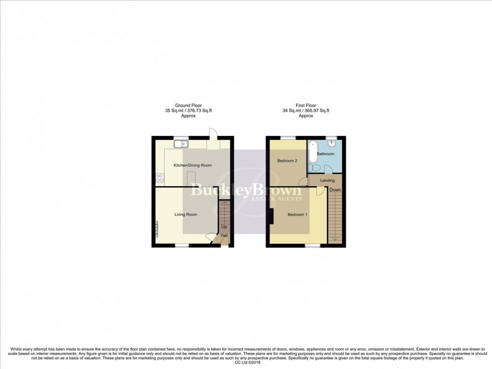 Floorplan for Wharf Road, Pinxton, Nottingham