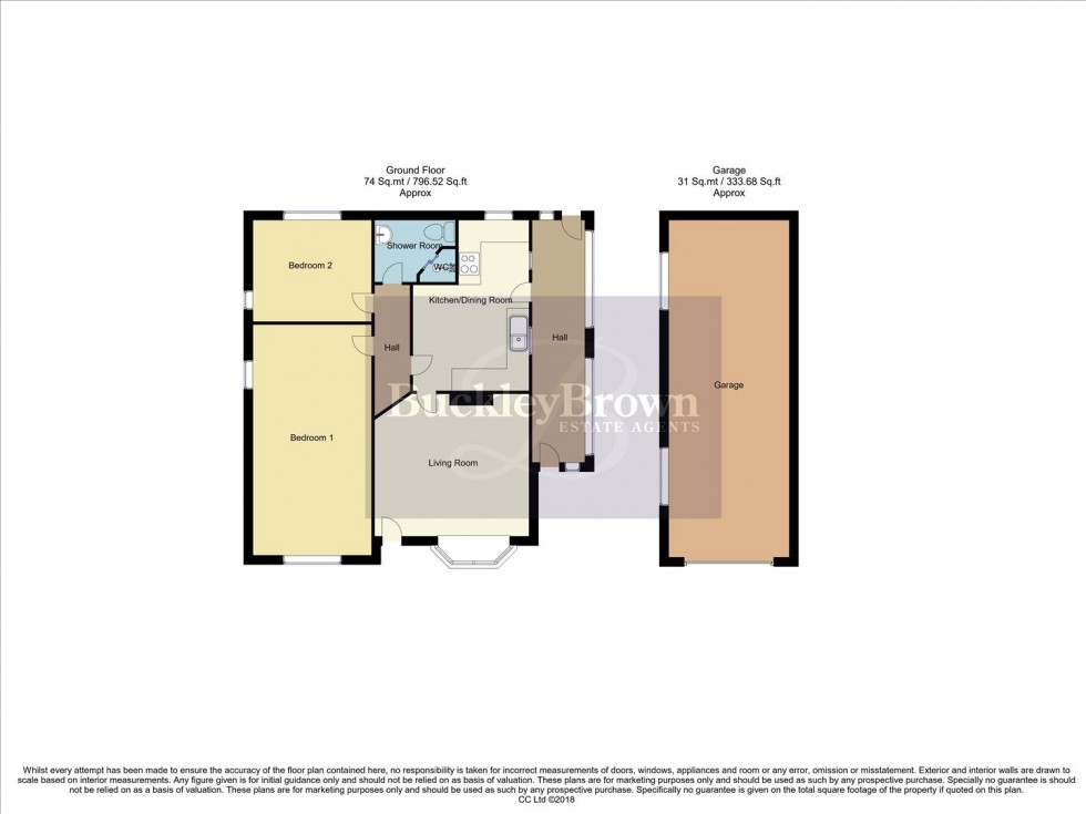 Floorplan for Central Avenue, Walesby, Newark