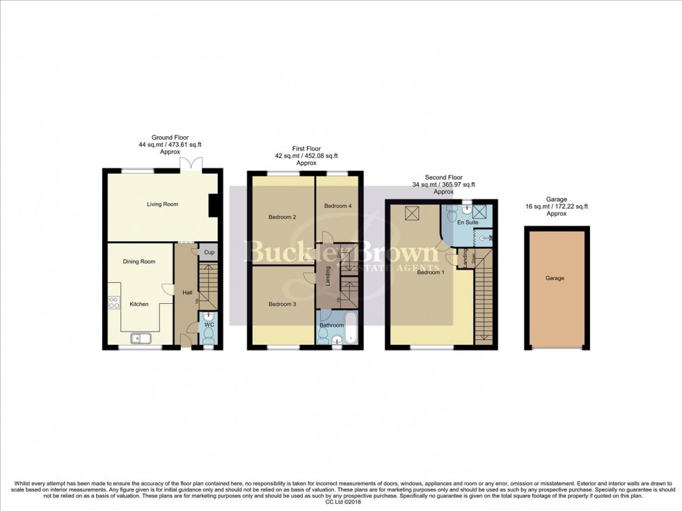 Floorplan for Blackthorn Gardens, Clipstone Village, Mansfield