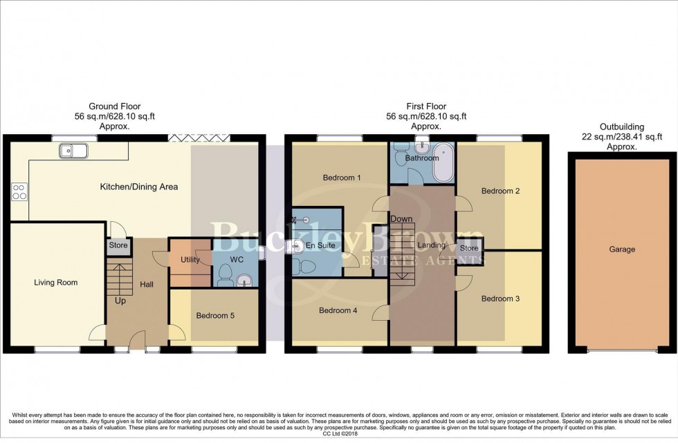 Floorplan for Rosebay Gardens, Clipstone Village, Mansfield