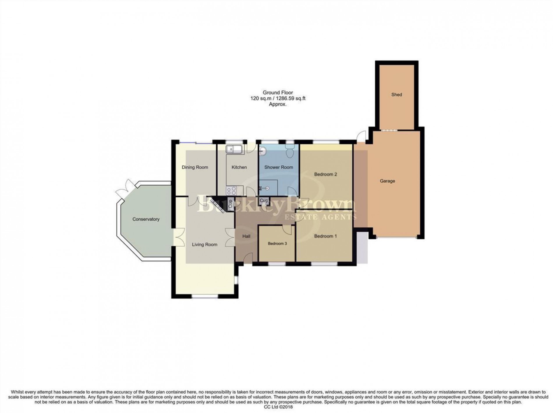 Floorplan for Main Road, Underwood, Nottingham