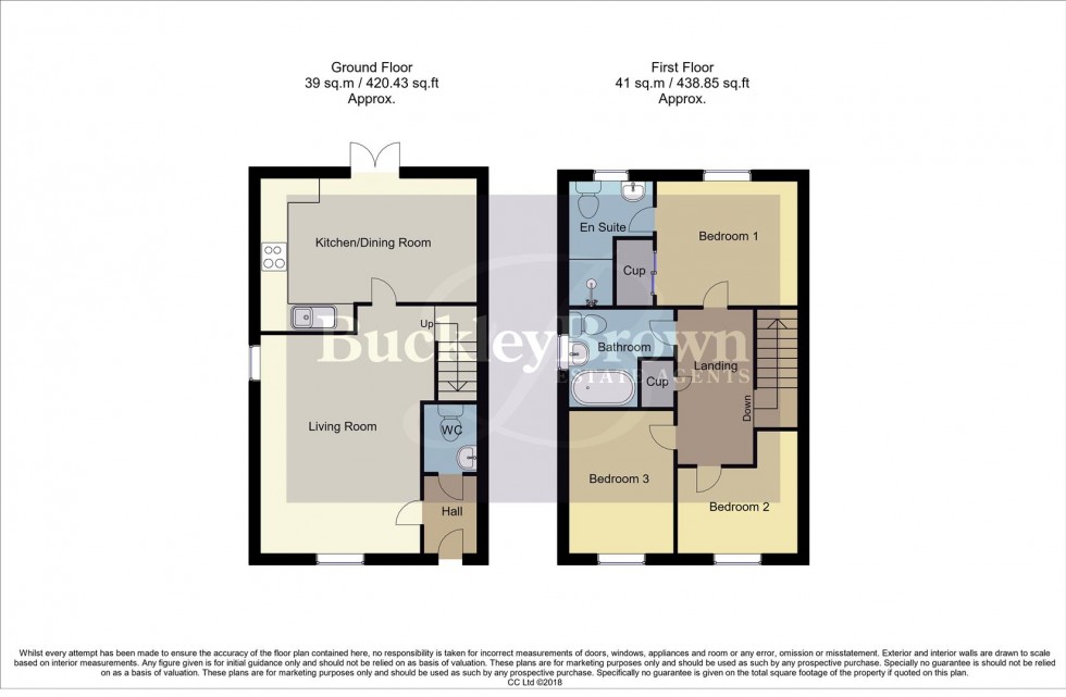 Floorplan for Wyndham Way, Pleasley, Mansfield