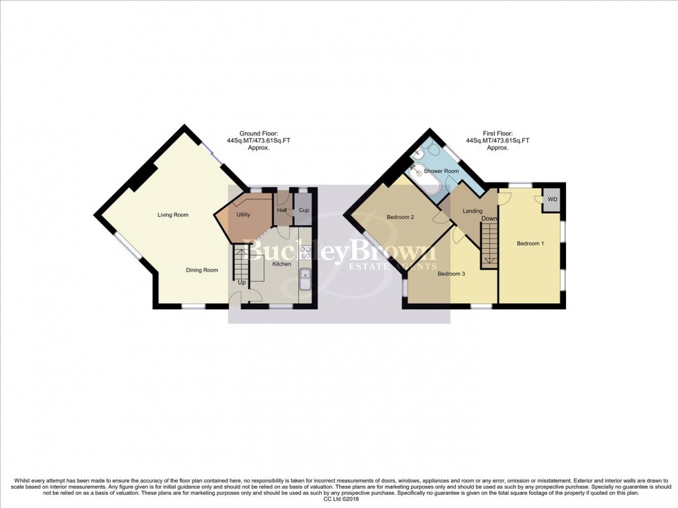 Floorplan for Dale Lane, Blidworth, Mansfield