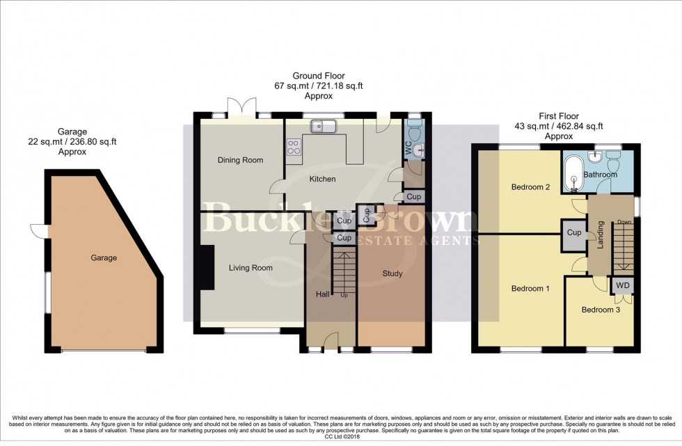 Floorplan for Thoresby Drive, Edwinstowe, Mansfield