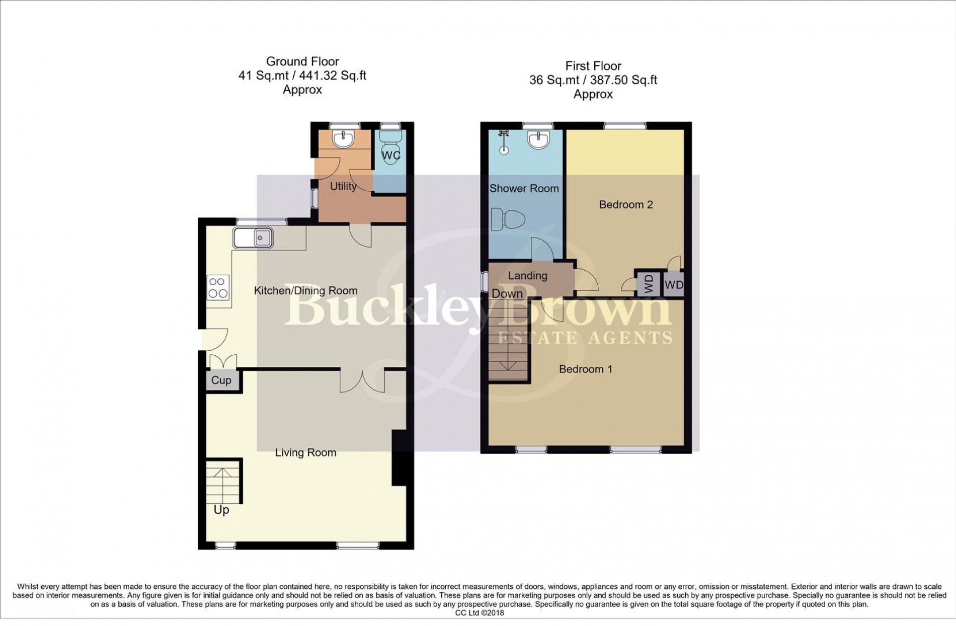 Floorplan for Mosscar Close, Warsop, Mansfield