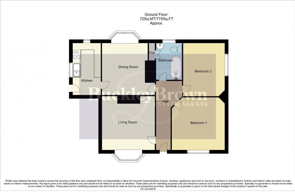 Floorplan for Friend Lane, Edwinstowe, Mansfield