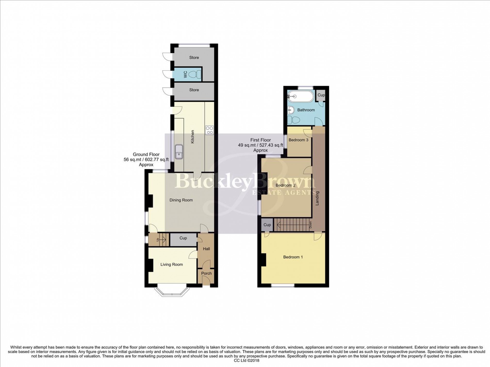 Floorplan for Appleton Street, Warsop