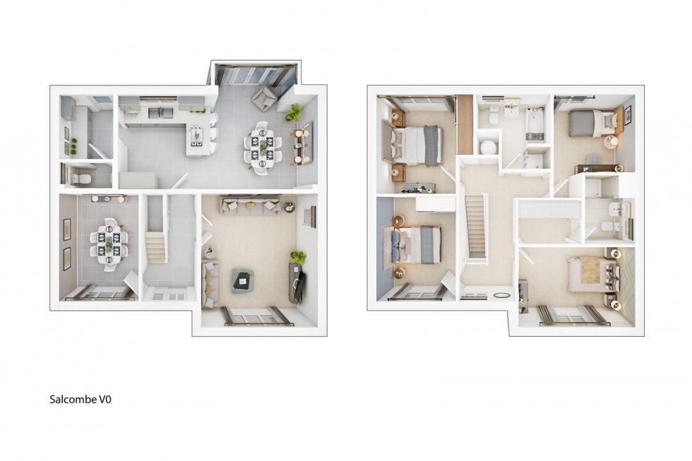 Floorplan for Kirklington Road, Bilsthorpe