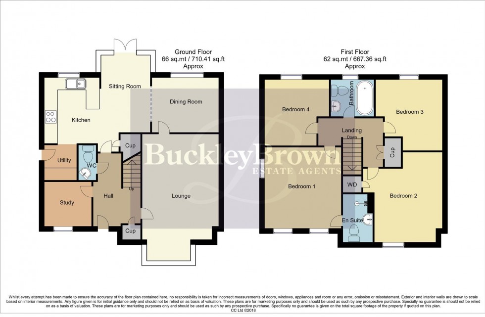 Floorplan for Trafalgar Way, Mansfield Woodhouse, Mansfield