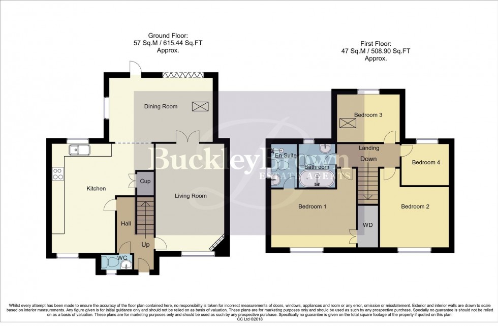 Floorplan for Carr Grove, Kirkby-In-Ashfield, Nottingham