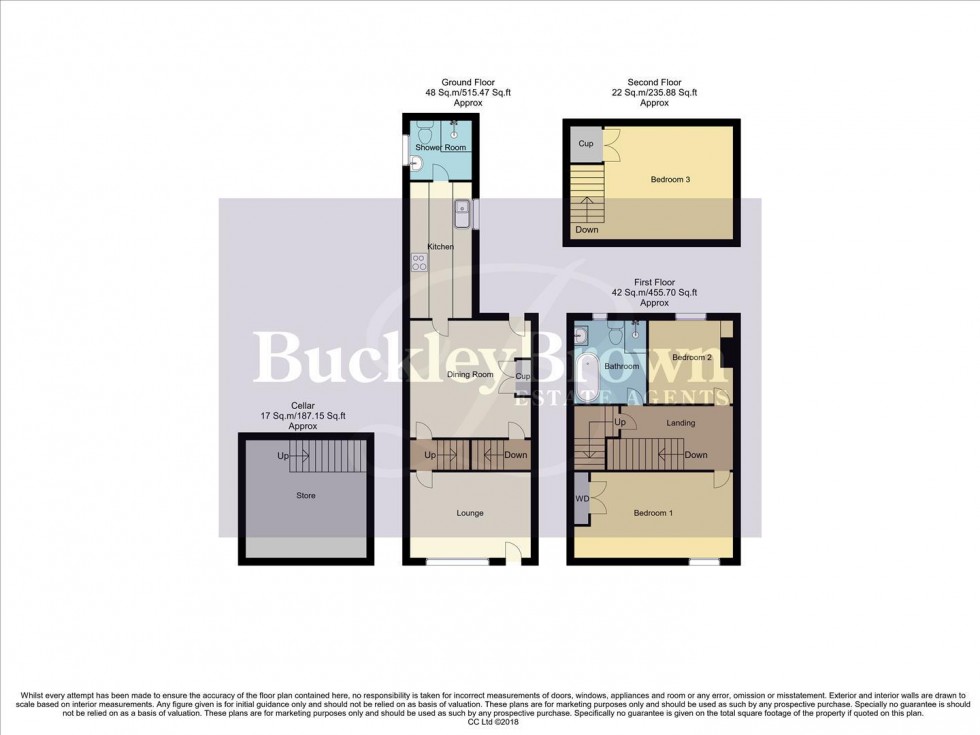 Floorplan for Berry Hill Lane, Mansfield