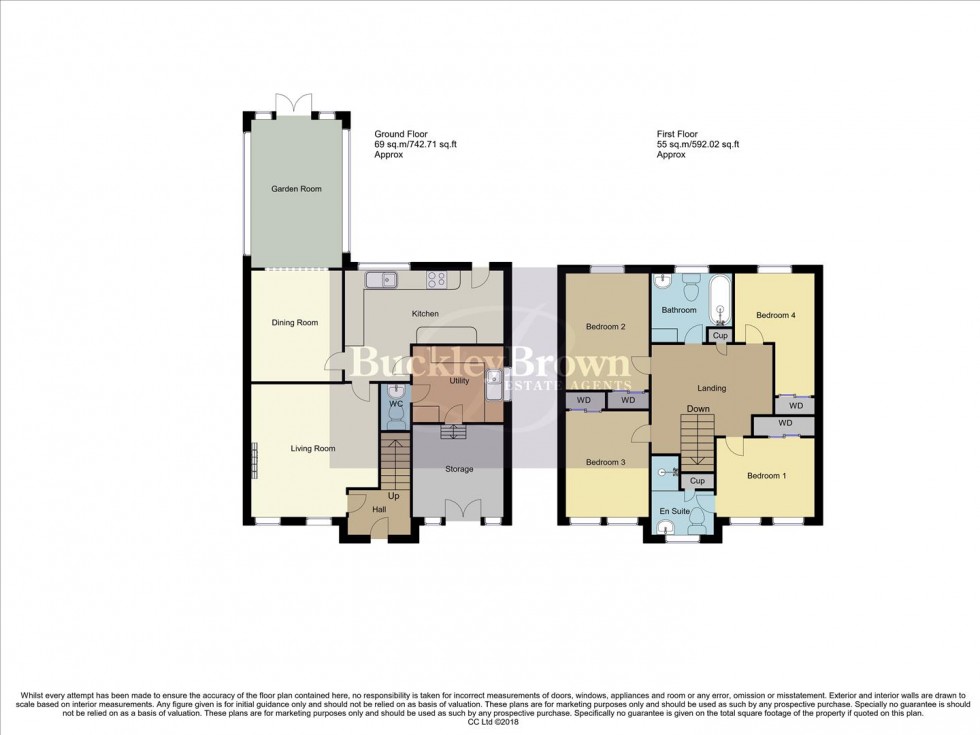 Floorplan for Cotswold Grove, Mansfield